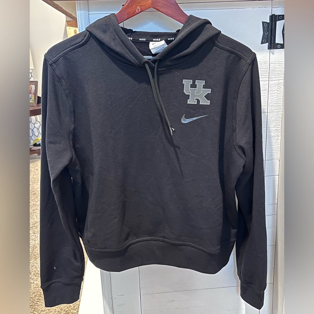 Nike University of Kentucky black hoodie women’s size large. 1340